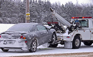 Robbins Wrecker Service Stuck In The Snow